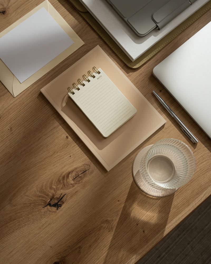 espace de travail rangé